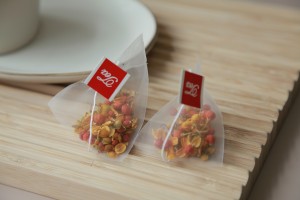 pyramid heat seal tea bags